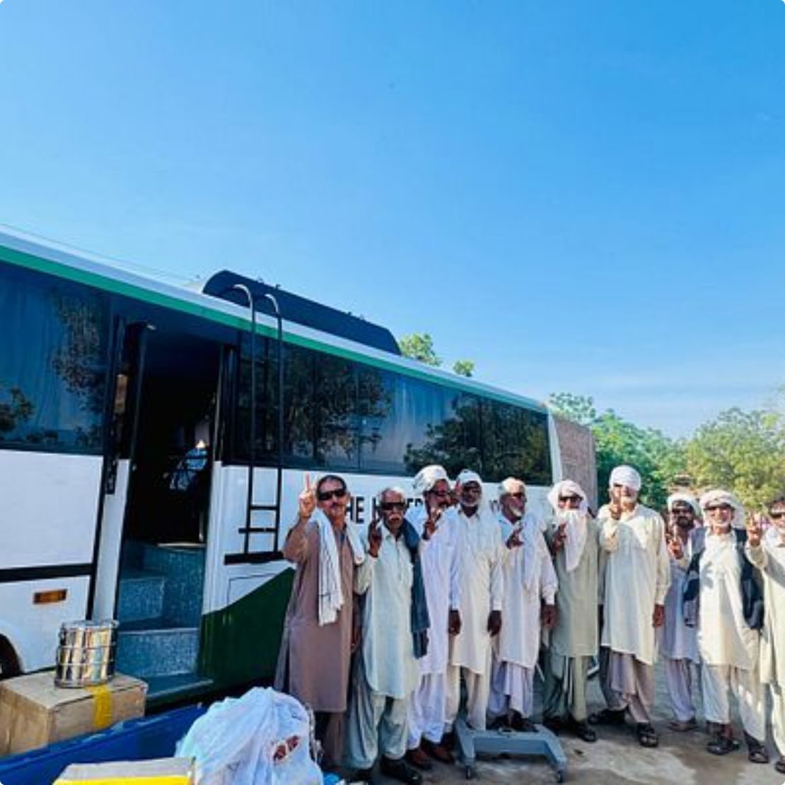 Patients arriving at a national surgical camp