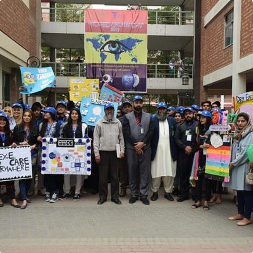 Walk and awareness gathering, World Sight Day